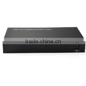 1 Fiber to 4 UTP Unmanaged RJ45 10/100/1000Mbps Fiber Switch Megabit Ethernet Fiber Switch thumbnail-5
