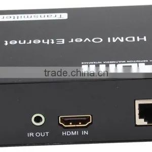 HDMI Extender By Single Cat 5E/6/7 up to 400ft With IR Remote Control thumbnail-1