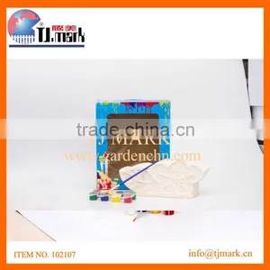 DIY PAINTING ARTWARE CERAMIC FLOWER SAVING BANK thumbnail-1