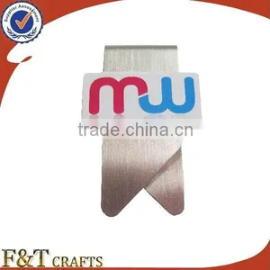 Promotional Cheap Custom Shape Stainless Steel Metal Paper Clip thumbnail-1