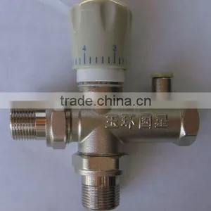 Brass Balancing Radiator Valve thumbnail-1