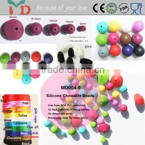 Silicone Beads/Wholesale Cheap Round Silicone Loose Beads Quality Choice thumbnail-6