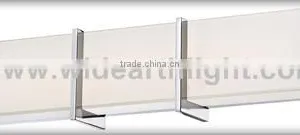 UL CUL Listed Chrome Finish Rectangle Modern Hotel Project Bathroom Acrylic Wall Lamp W90036 thumbnail-1