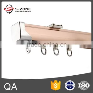 Golden Plastic Runner Curtain Track Made in China thumbnail-6
