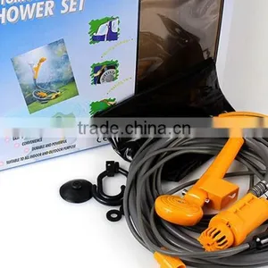 Portable 12V DC Powered Handheld Shower & Water Pump - Turns Water From Bucket/Sink Into Steady, Gentle Stream thumbnail-2