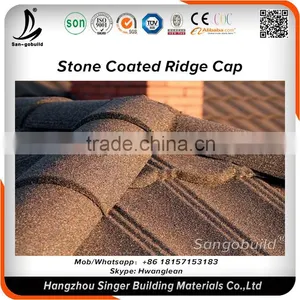 High Quality Guaranteed Environment Friendly Natural Building Material Stone Coated Roof Tile thumbnail-4