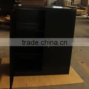Half-height With Blue Color 3shelf Small Steel Cabinet thumbnail-4