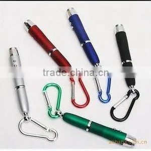 3 IN 1 Laser Led Pen With Keychain thumbnail-1