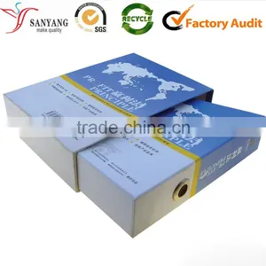 Cheap CMYK 4 Color Printing Solid Pull Out Paper Packaging Box thumbnail-2