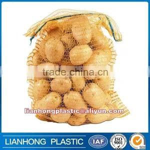 Raschel Packing Bag Fruit and Vegetable Mesh Bag , HDPE Orange Raschel Knitted Net,wholesale Factory PE Raschel Mesh Bag thumbnail-2
