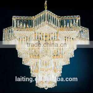 Antique Crystal Chandelier Lamp for Home thumbnail-1