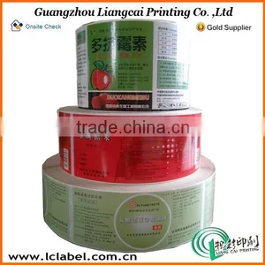 Eco-friendly Adhesive Sticker Print Sticker Vinyl Sticker With Customized Printting thumbnail-3