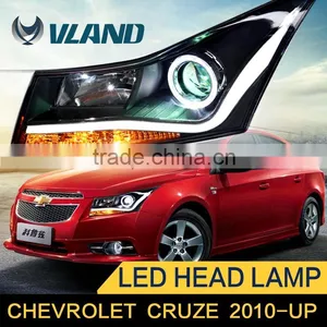 Made in CHina New Type Brighter Light Bar Headlamp Halogen bi Xenon Projector Headlight for Chevrlet Cruze Led Headlight thumbnail-1