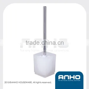Toilet Brush With Square Glass Holder thumbnail-1