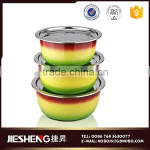 Elegant and Various Design Stainless Steel Bowl With Lid thumbnail-1
