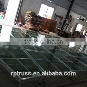 2015 RP New Design Adjustable Toughened Glass Wedding Stage thumbnail-3