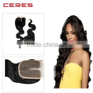 Ceres-wig Virgin Indian Hair Wet and Wavy Closure, Ear to Ear Lace Frontal Closure Factory Price thumbnail-1