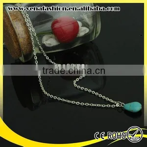Turquoise Simple Long Wholesale Silver Jewelry China thumbnail-4