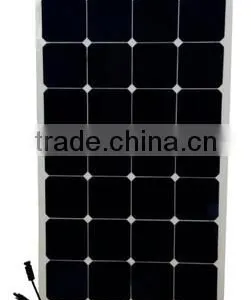 100W Flexible Solar Panel 22% Effiency 18V for Home Power System Use thumbnail-1