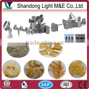 Twin Screw Extruded Fried Wheat Pellets Bugles Making Machine thumbnail-1