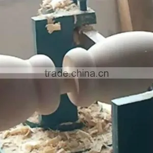 Business Industrial High Quality HG-1516 One Axis Double Blades Wood Cnc Lathe Machine thumbnail-5