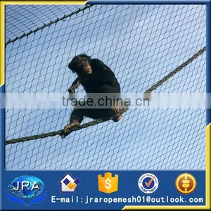 Durable Stainless Steel Zoo Fence Animal Enclosure Fence Mesh thumbnail-1