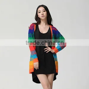 Sweater Manufacturers Ladies Colorful Long Sleeve Fashion Style thumbnail-1