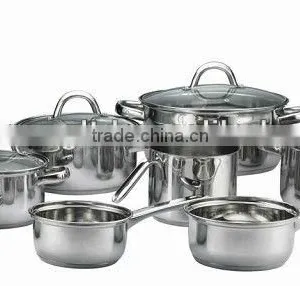 13 Pcs Stainless Steel Induction Based Cookware Set, thumbnail-1