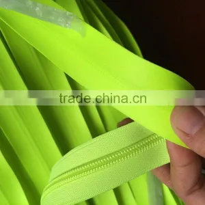 Wholesale 7#long Chain Waterproof PVC Zipper for Bag thumbnail-2