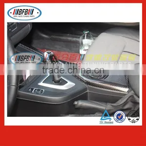 Black Carbon FOR BMW 2 Series F22 2014 2015 Inner Trims Centre Control Bottoms Panel thumbnail-1