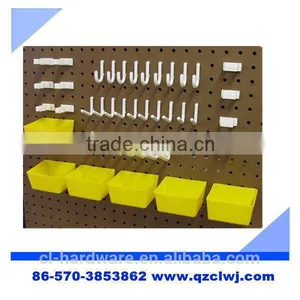 Epoxy Coated Locking Steel Pegboard Shelves thumbnail-1