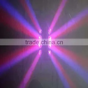 8 Heads Bee Eye 2 Linear Rotation Led Spider Wash Beam Lights thumbnail-5