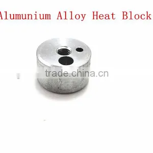 Wholesale 3d Printer Parts/accessory Delta Kossel Rostock Aluminum Alloy Heat Block M6 Threaded Nozzle thumbnail-2