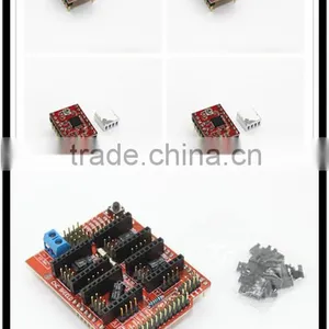 Electronics New Cnc Shield v3 Engraving Machine / 3D Printer / + 4pcs A4988 Driver Expansion Board thumbnail-1