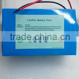 24v 9Ah LiFePO4 Battery Pack for E-scooter, Electric Bike Battery thumbnail-2