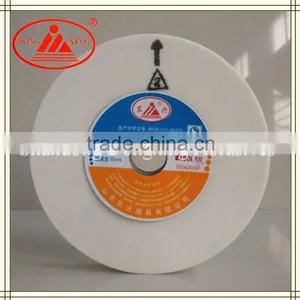 White Abrasive Sharpening Stone Wheel thumbnail-1