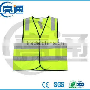 Fluo-yellow Reflective Vest Reflective Safety Vest EN20471 thumbnail-6