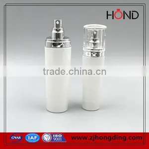 Wholesale Triangle Bottle White Transparent Color 30ml 50ml 80ml 120ml Empty Plastic Bottles Skin Cream Acrylic Lotion Bottle thumbnail-4