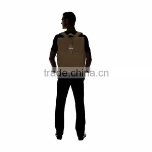 Cotton Canvas Laptop Backpack thumbnail-6