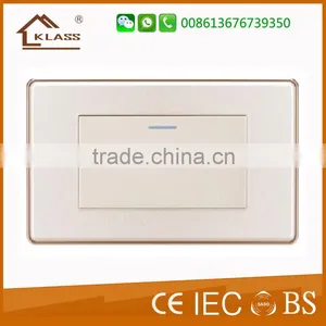 1GANG 1WAY/2WAY/3WAY ELECTRIC WALL SWITCH WITH SOCKET OUTLET thumbnail-1