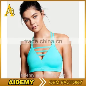 Athletic Apparel Women Wholesale Sports Bra Custom Sports Bra Yoga Fitness Wear thumbnail-1