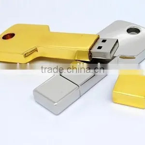 2014 New Product! 8gb Usb Flash Drive Bulk, NEW and Noveltyl Key Usb, Gold Key Usb Stick thumbnail-1