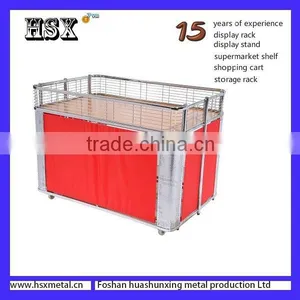 Hotsale Metal Supermarket Promotion Cart / Display Cart / Cart thumbnail-2