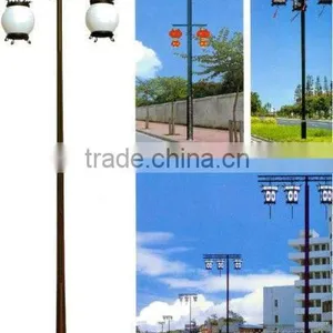 High Quality Galvanized Fashional Decorative Garden Lighting Pole 3m thumbnail-5