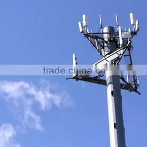 138kv9kv Communication Wireless Antenna Steel Polygonal Galvanized Tower thumbnail-2