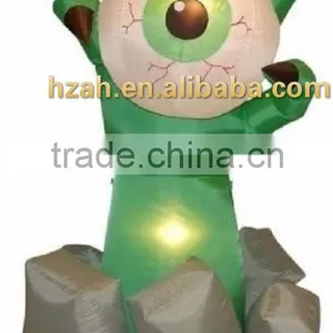 Halloween Outdoor Inflatable Monster Hand With Eyeball/ Giant Inflatable Eyeball thumbnail-1