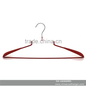 The HEAD Metal Red Suit Hanger With Eco-friendly Red Rubber Paint Coating,matal Coat Hanger thumbnail-2