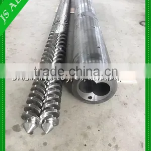 Hot Sale/ Bimetallic Parallel Twin Screw Barrel for SJSZ Extruder Machine for PP PVC PE ABS2016 thumbnail-1