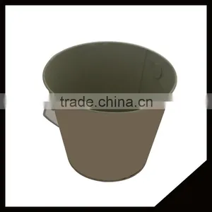 Wholesales Large Pretty Home Decoration Tin Pail Metal Tin Pail thumbnail-1