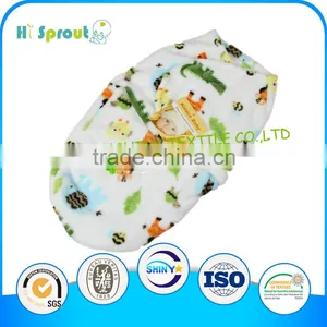 ONS4557 Flannel Swaddling With Lovely Printing Baby Swaddle Baby Swaddle Blanket thumbnail-1